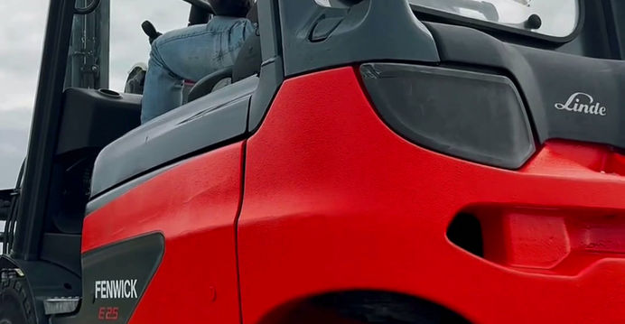 Linde E25-01 elektrische heftruck